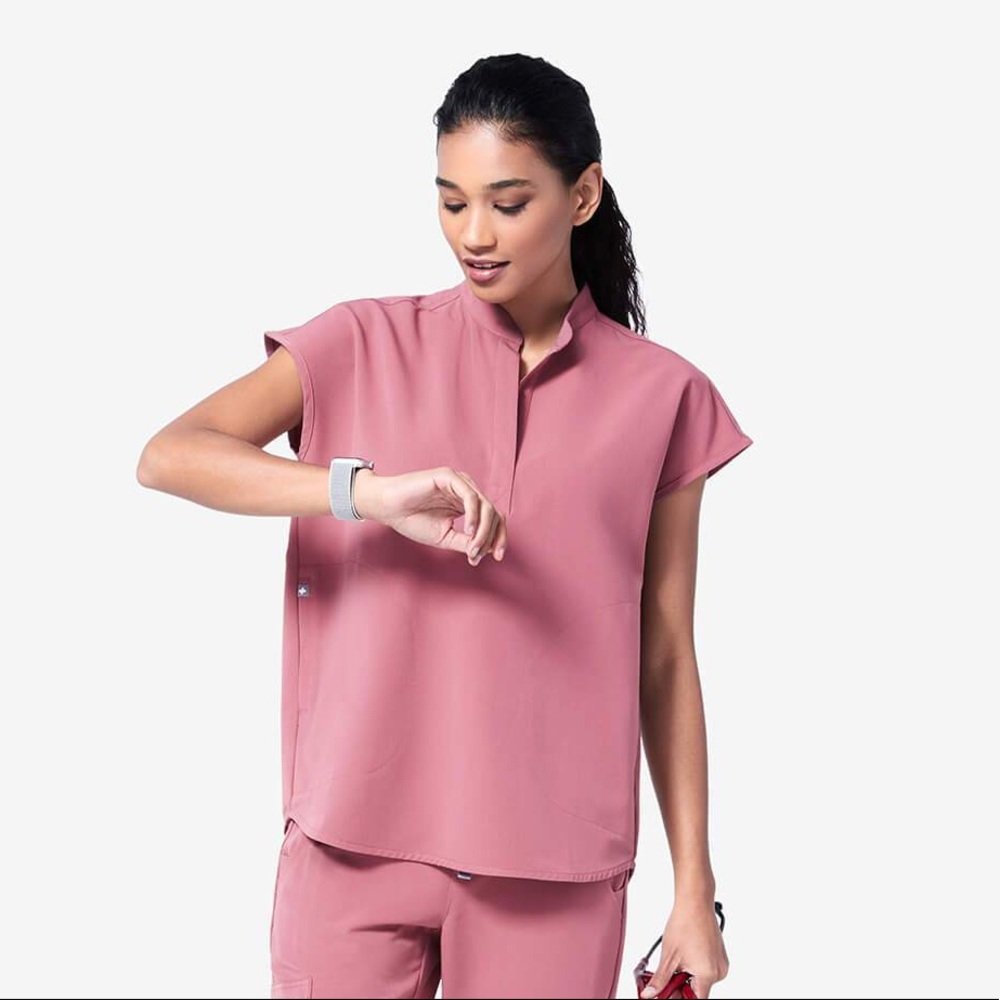 Figs Rafaela Top Mauve